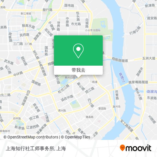 上海知行社工师事务所地图