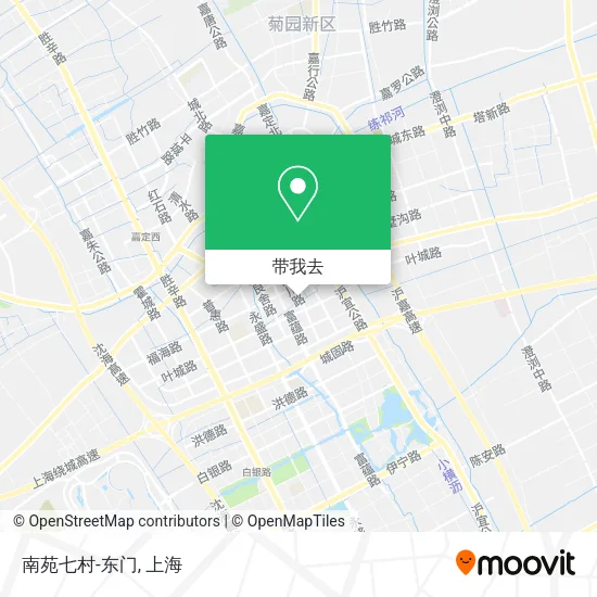 南苑七村-东门地图