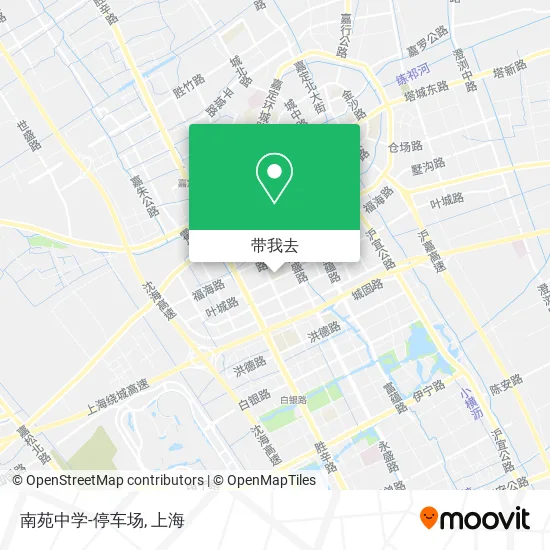 南苑中学-停车场地图