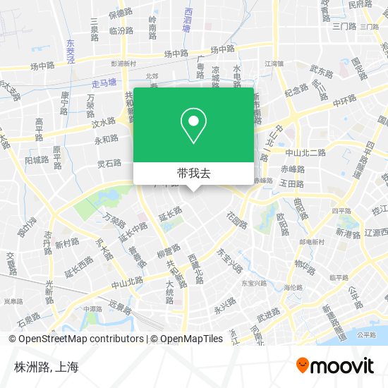 株洲路地图