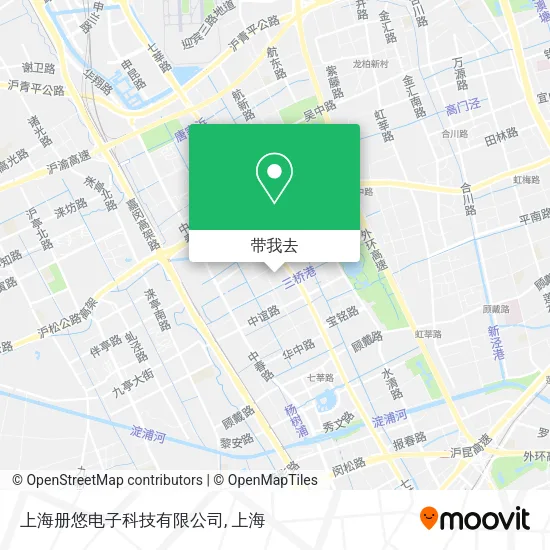上海册悠电子科技有限公司地图