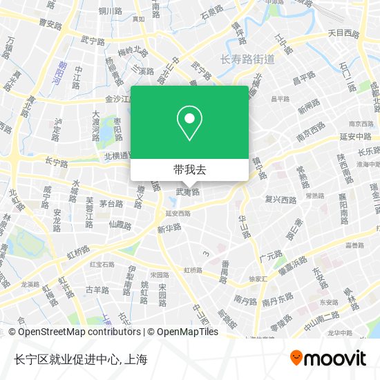 长宁区就业促进中心地图