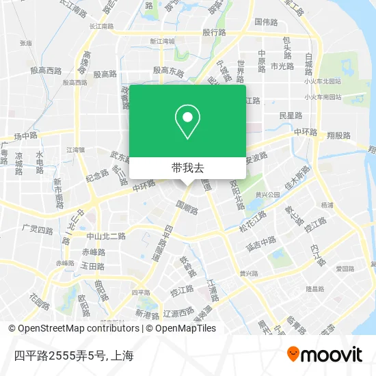 四平路2555弄5号地图