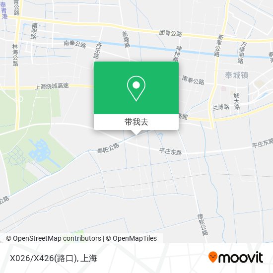 X026/X426(路口)地图