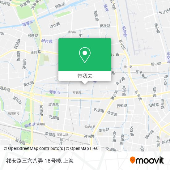 祁安路三六八弄-18号楼地图