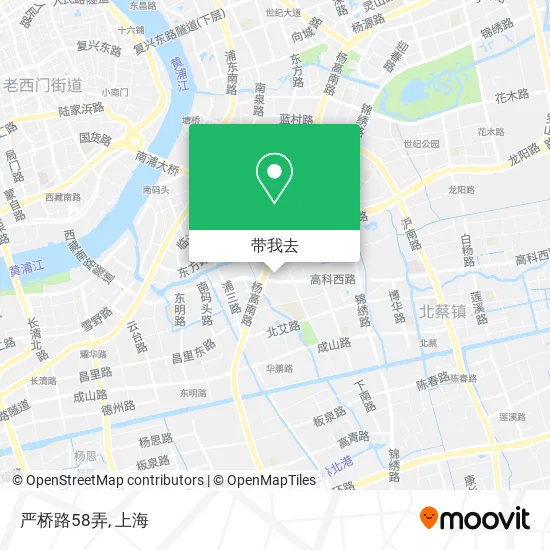 严桥路58弄地图