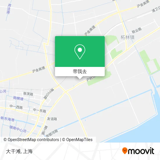 大干滩地图