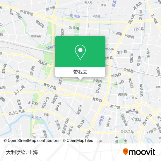 大利喷绘地图
