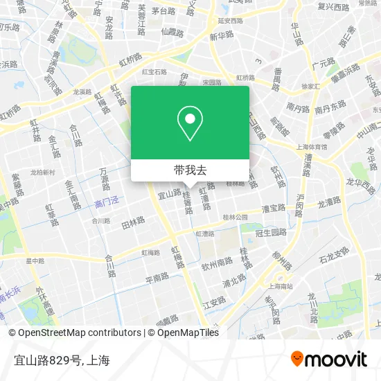 宜山路829号地图