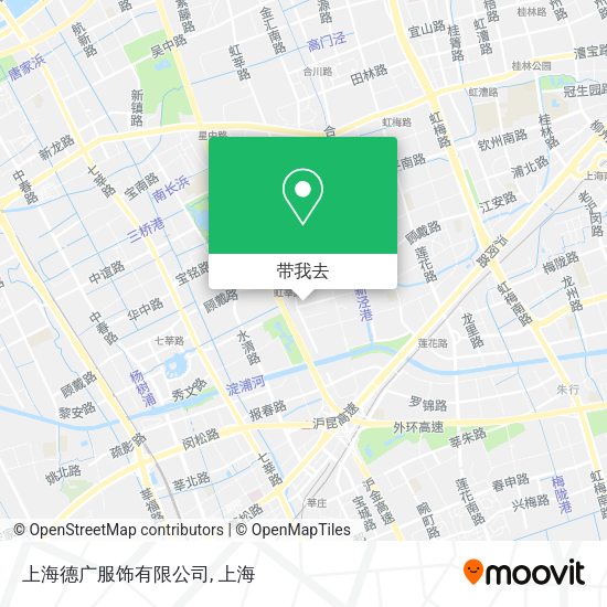 上海德广服饰有限公司地图