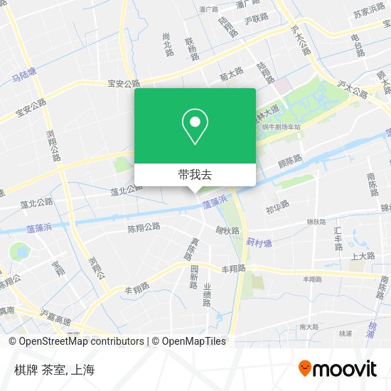 棋牌 茶室地图
