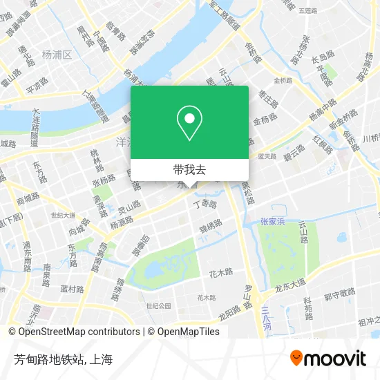 芳甸路地铁站地图