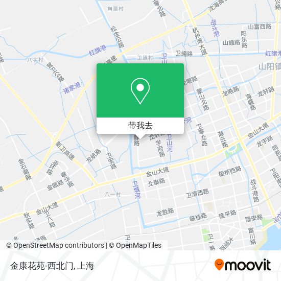 金康花苑-西北门地图