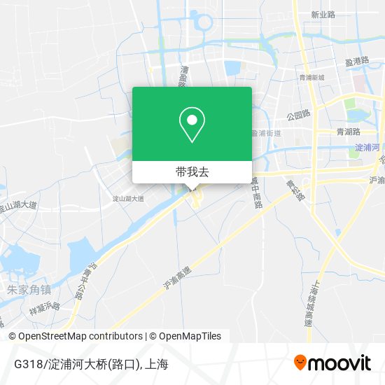 G318/淀浦河大桥(路口)地图