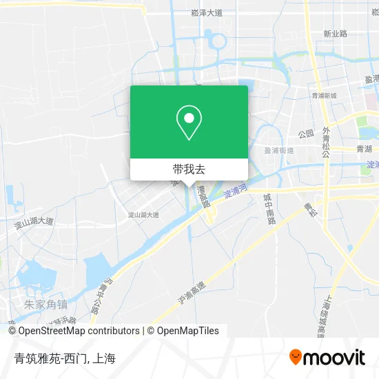 青筑雅苑-西门地图