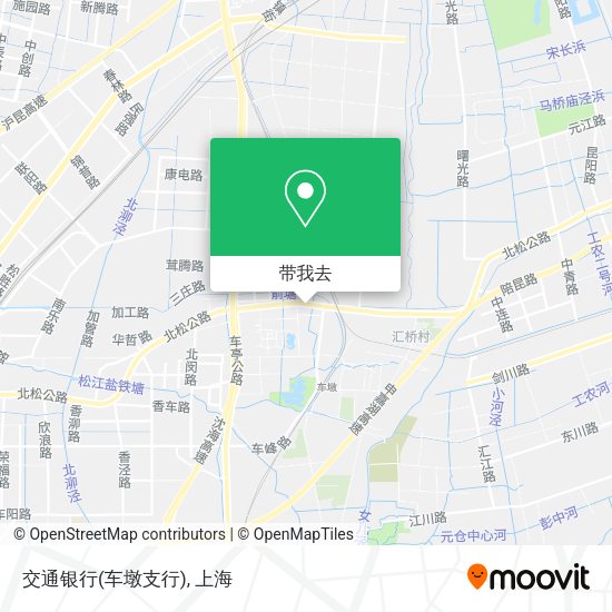 交通银行(车墩支行)地图