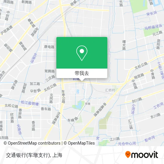 交通银行(车墩支行)地图
