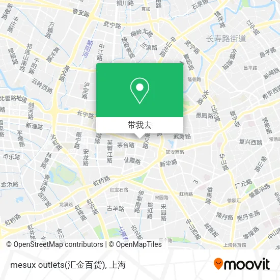 mesux outlets(汇金百货)地图