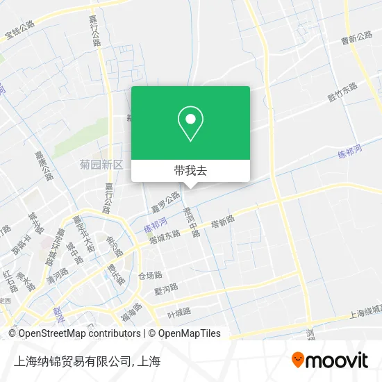 上海纳锦贸易有限公司地图