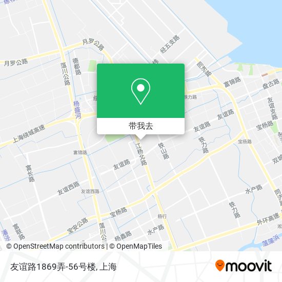 友谊路1869弄-56号楼地图