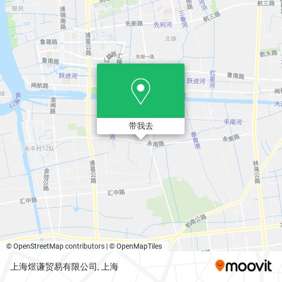 上海煜谦贸易有限公司地图