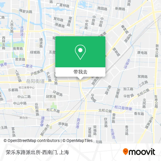 荣乐东路派出所-西南门地图