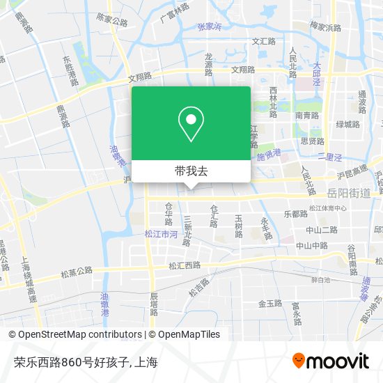 荣乐西路860号好孩子地图