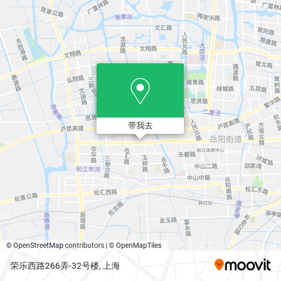 荣乐西路266弄-32号楼地图
