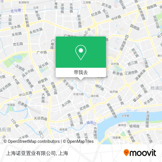 上海诺亚置业有限公司地图