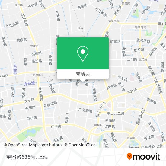 奎照路635号地图