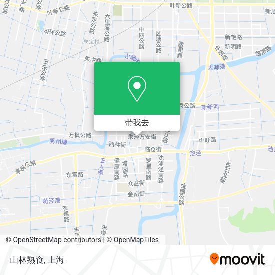 山林熟食地图