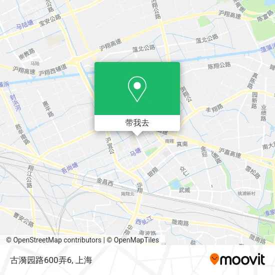 古漪园路600弄6地图