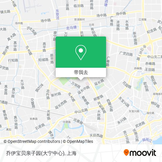 乔伊宝贝亲子园(大宁中心)地图