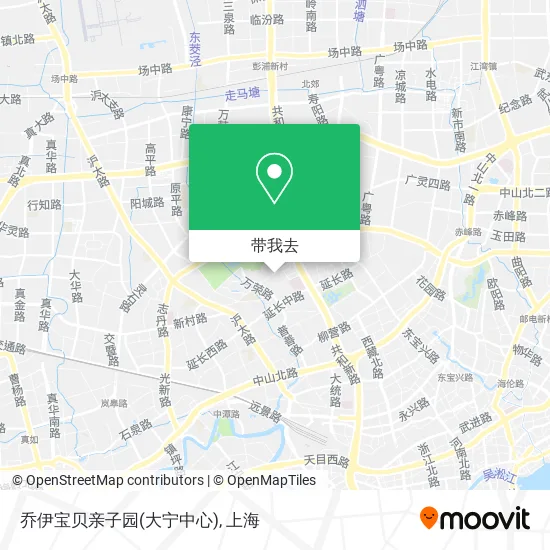 乔伊宝贝亲子园(大宁中心)地图