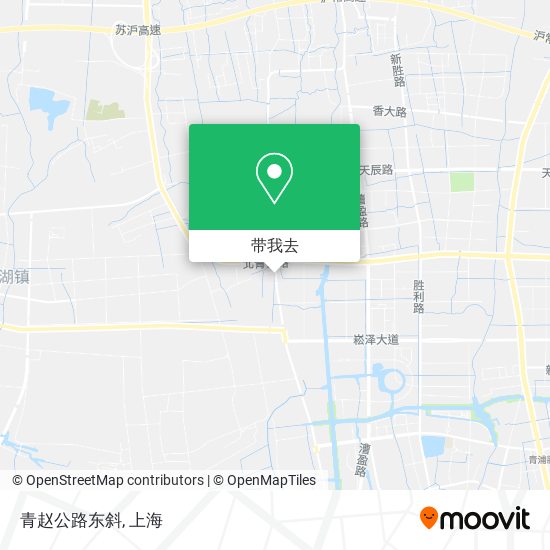 青赵公路东斜地图