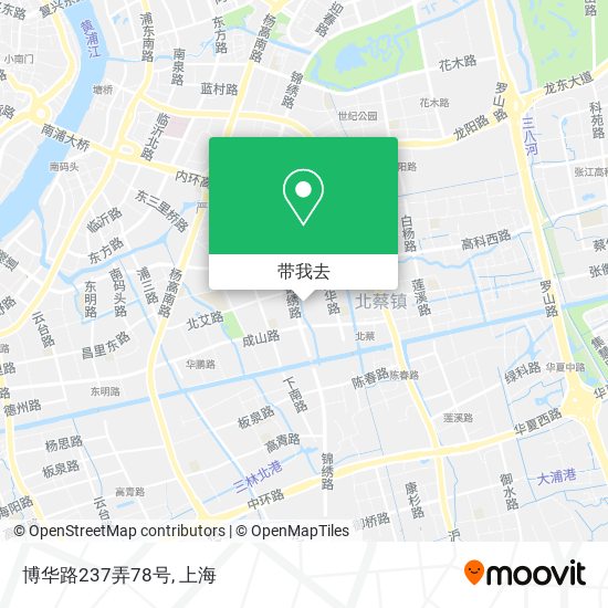 博华路237弄78号地图