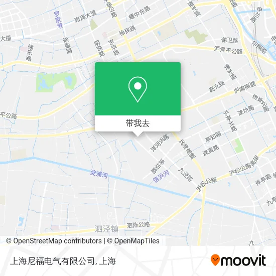 上海尼福电气有限公司地图