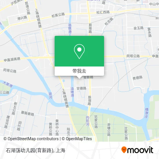 石湖荡幼儿园(育新路)地图