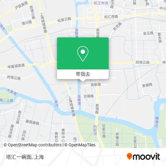 塔汇一碗面地图
