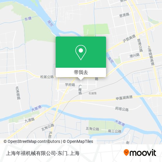 上海年禧机械有限公司-东门地图