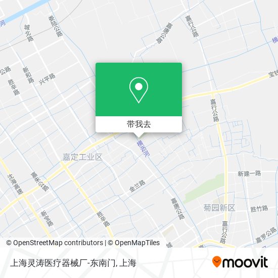 上海灵涛医疗器械厂-东南门地图