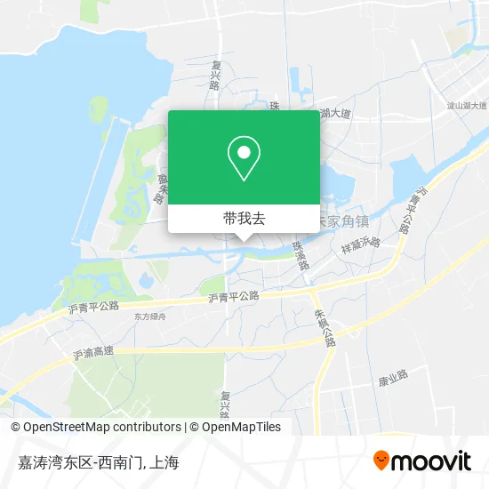 嘉涛湾东区-西南门地图