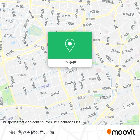 上海广贸达有限公司地图