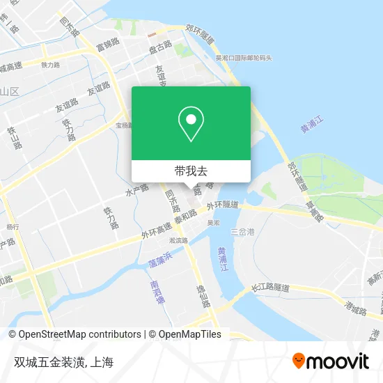 双城五金装潢地图