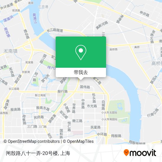 闸殷路八十一弄-20号楼地图