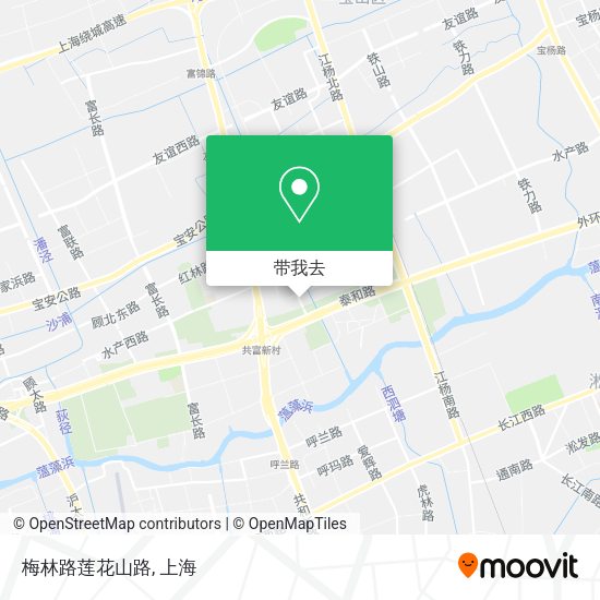 梅林路莲花山路地图