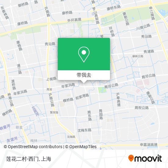 莲花二村-西门地图