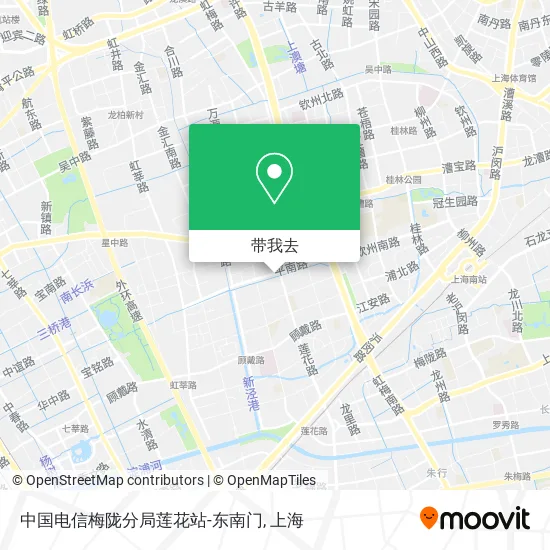 中国电信梅陇分局莲花站-东南门地图