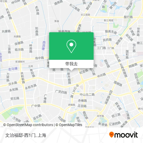 文治福邸-西1门地图
