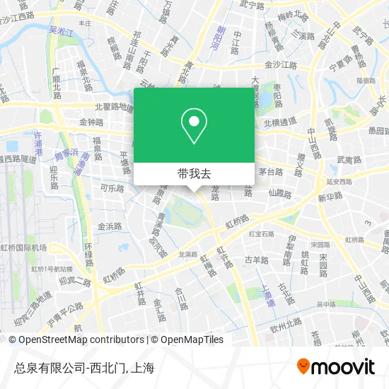 总泉有限公司-西北门地图